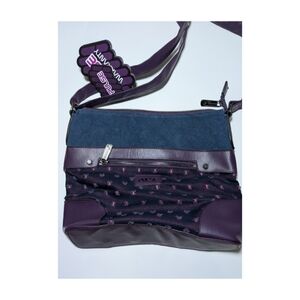 Pulse Crossbody Bag in Purple and Blue